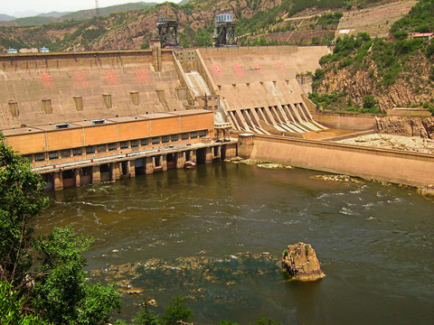 古贤黄河大坝最新动态,探寻内心平静的旅程