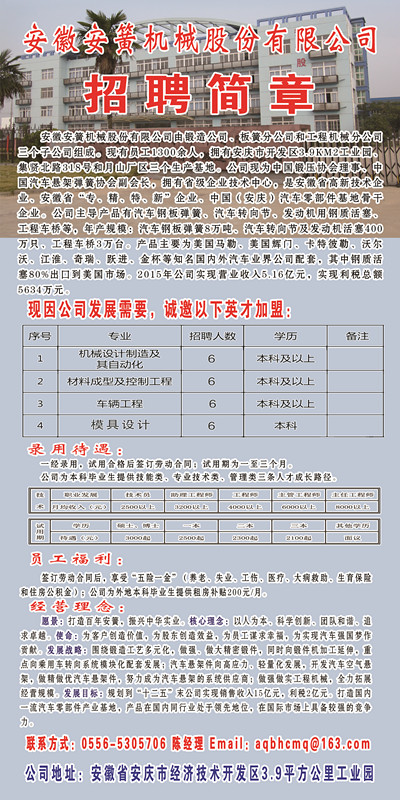 安徽最新招聘信息大揭秘🚀求职者的必备指南💼