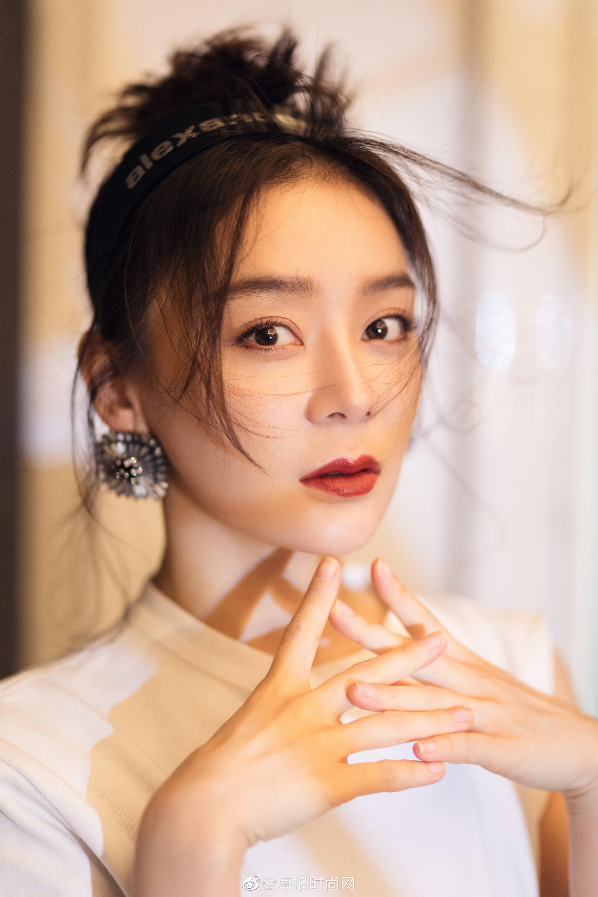 袁姗姗最新照片,美出新高度!